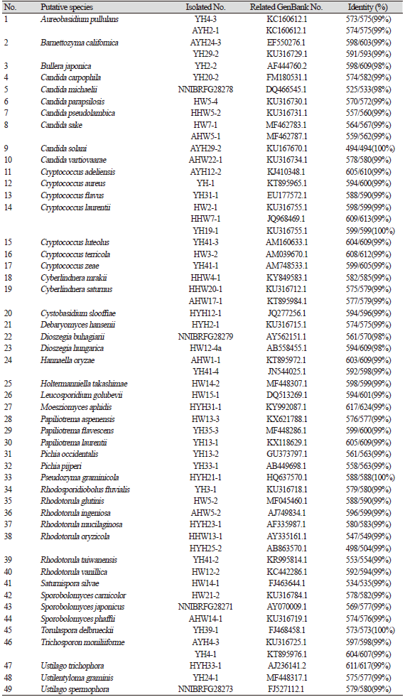 https://www.kjmycology.or.kr/images/KJOM/images/N0320490107_image/Table_KJOM_49_01_07_T1.png