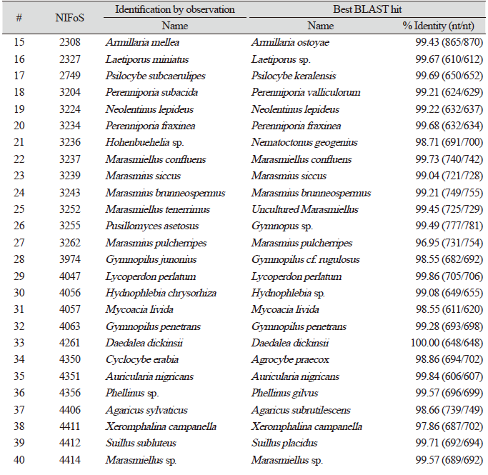 https://www.kjmycology.or.kr/images/KJOM/images/N0320490404_image/Table_KJOM_49_04_04_T2_1.png