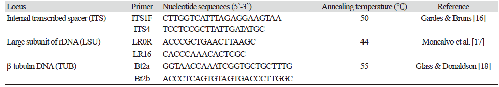 https://www.kjmycology.or.kr/images/kjom/images/N0320480406_image/Table_KJOM_48_04_06_T2.png